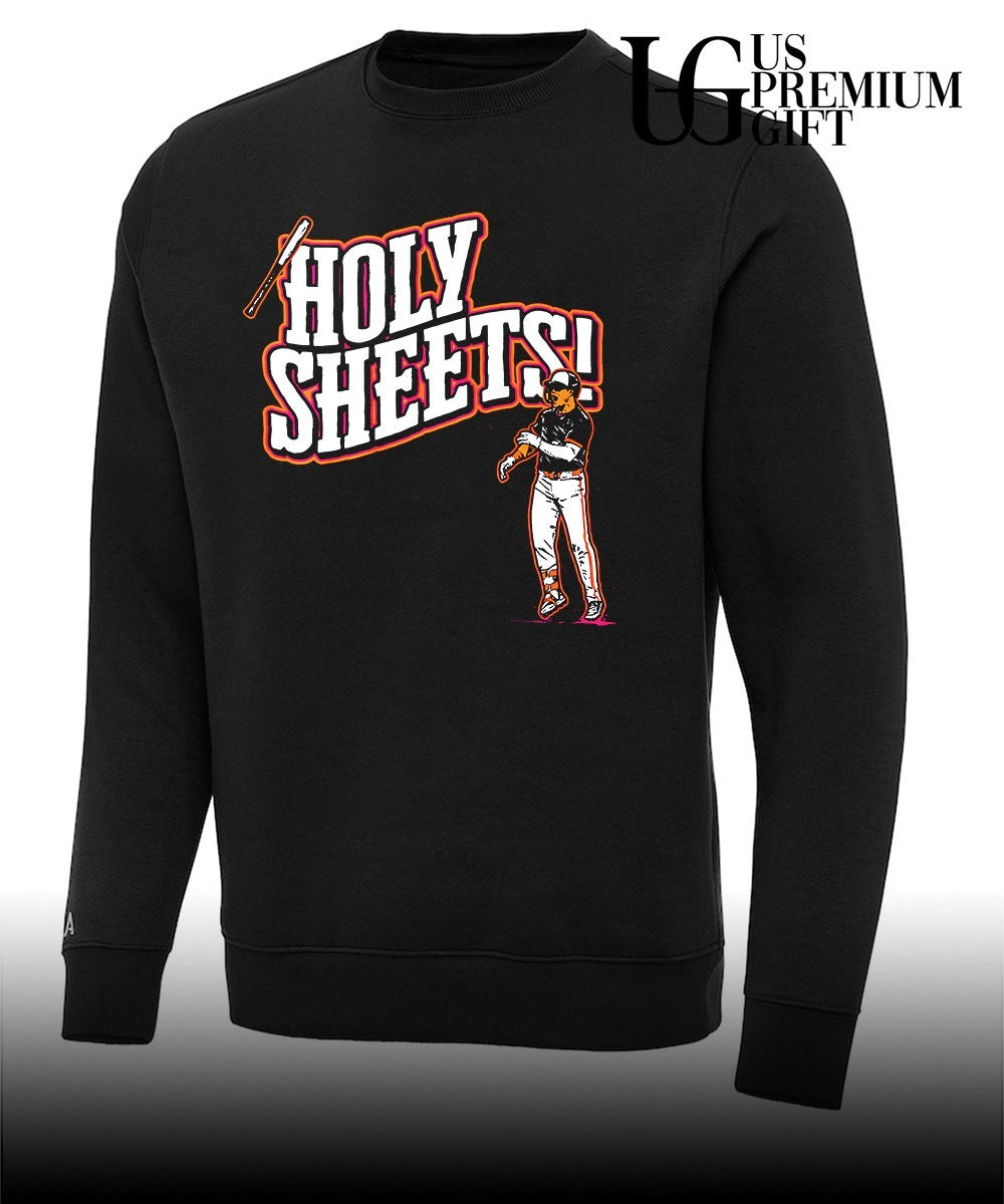 Holy Sheets Gavin Sheets San Diego Padres baseball bat toss shirt