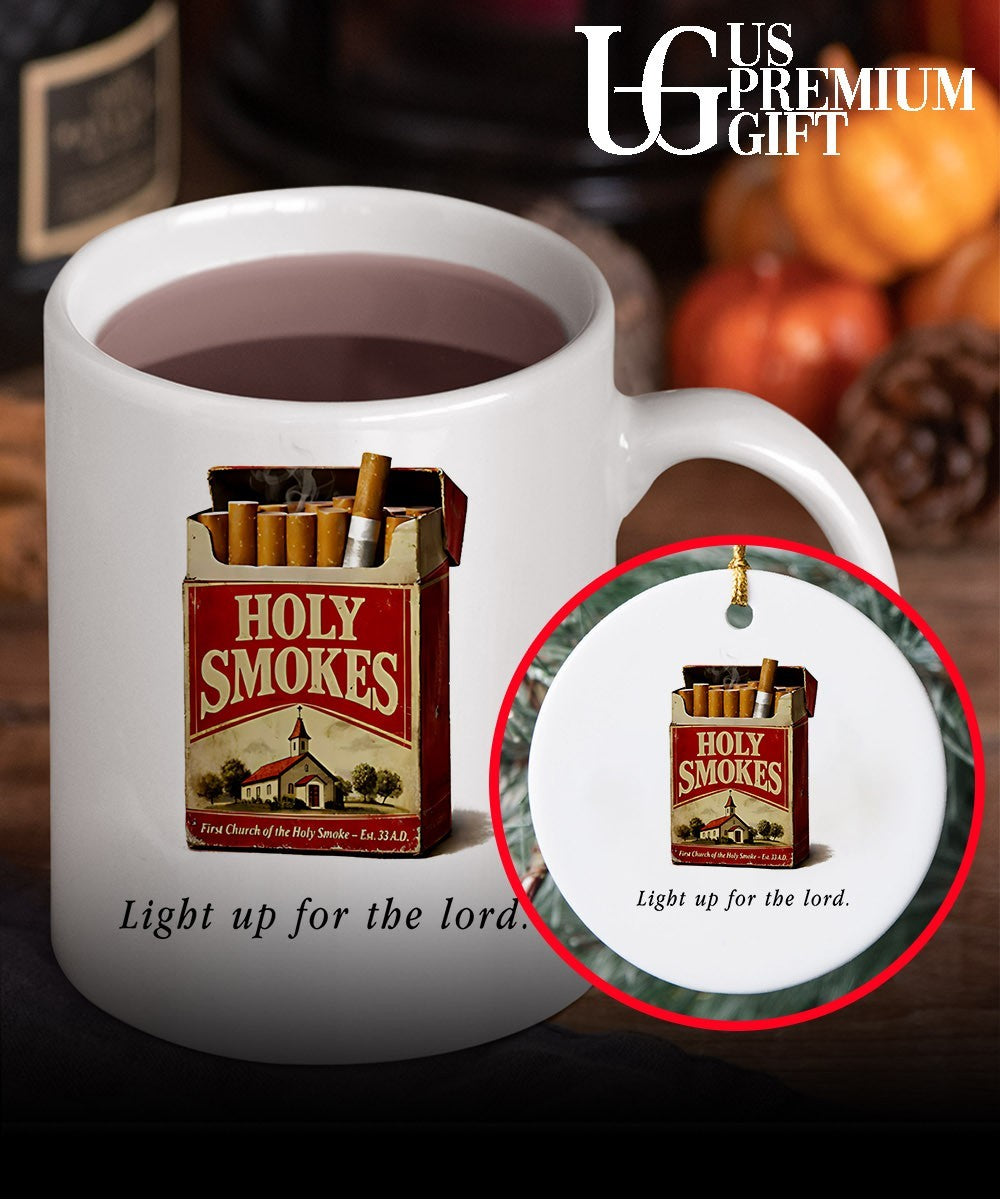 Holy smokes light up for the lord shirt
