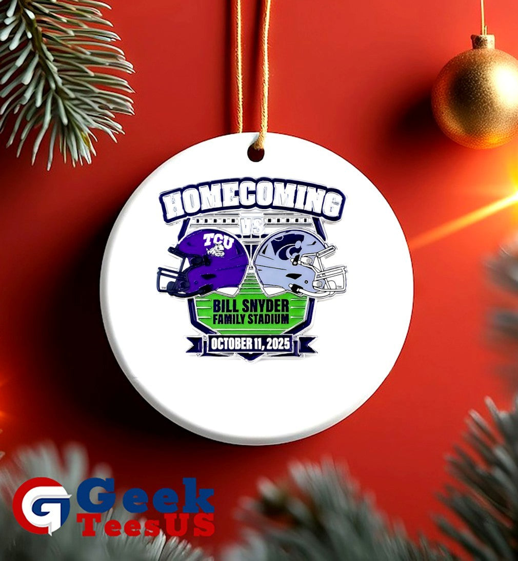Homecoming K-State Wildcats vs TCU Horned Frogs Game Day Bill Snyder Family Stadium 2025 shirt