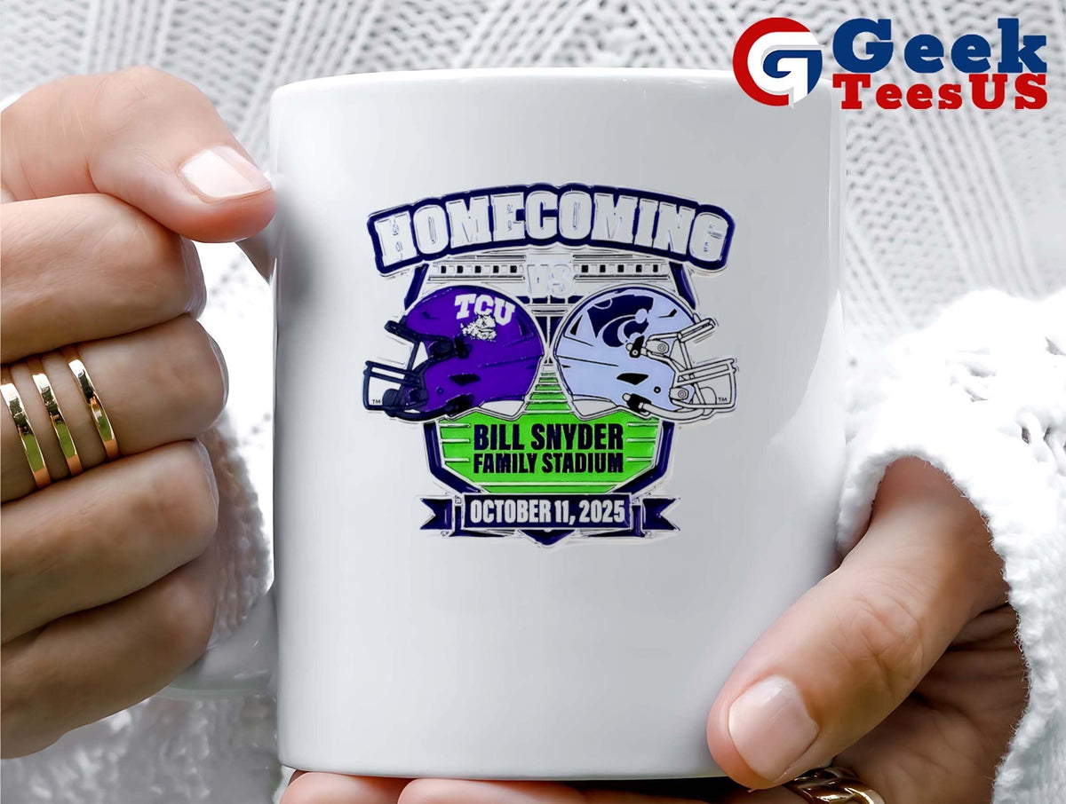 Homecoming K-State Wildcats vs TCU Horned Frogs Game Day Bill Snyder Family Stadium 2025 shirt