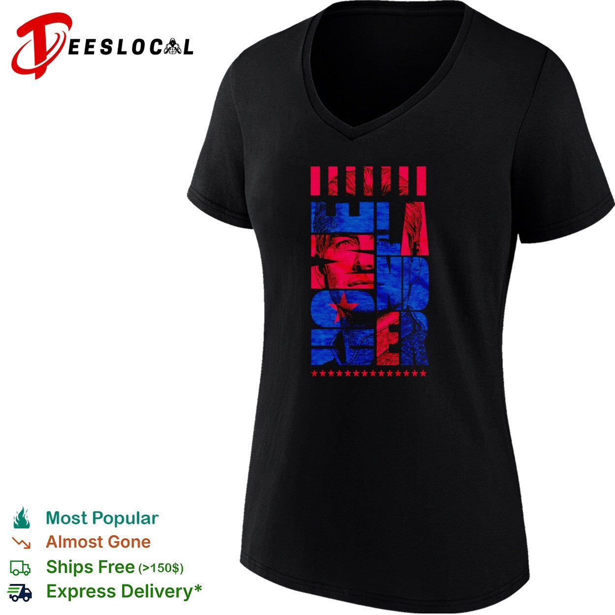 Homelander The Boys Character Portrait Antony Starr shirt