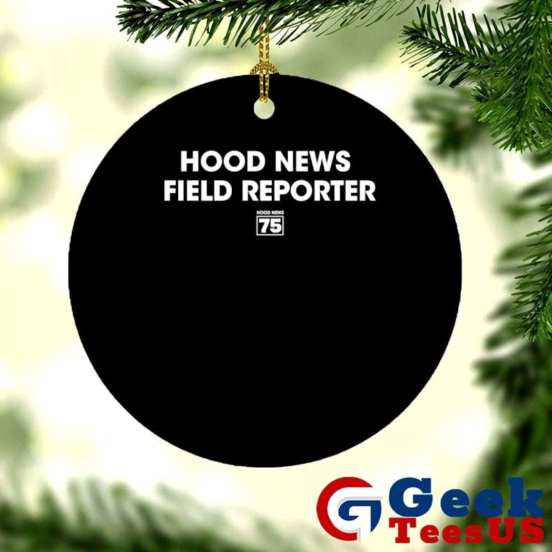 Hood News 75 Field Reporter shirt