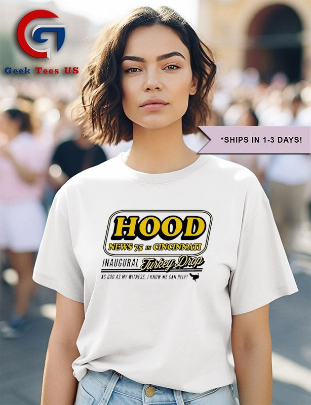 Hood News 75 Inaugural Turkey Drop shirt