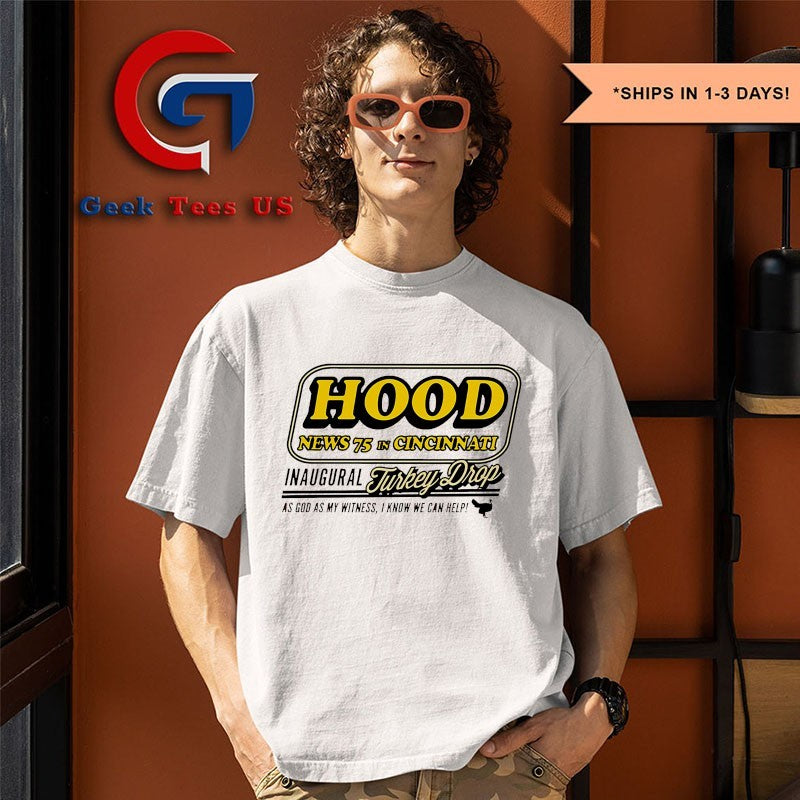 Hood News 75 Inaugural Turkey Drop shirt
