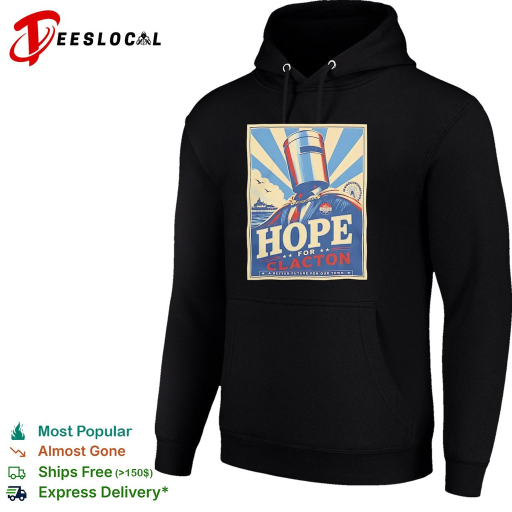 Hope for Clacton United Clacton Penins Poster shirt