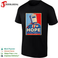 Hope for a Better Tomorrow Trash Can Political Poster shirt
