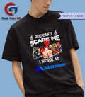 Horror characters you can’t scare me I work at Albertsons Halloween T-shirt