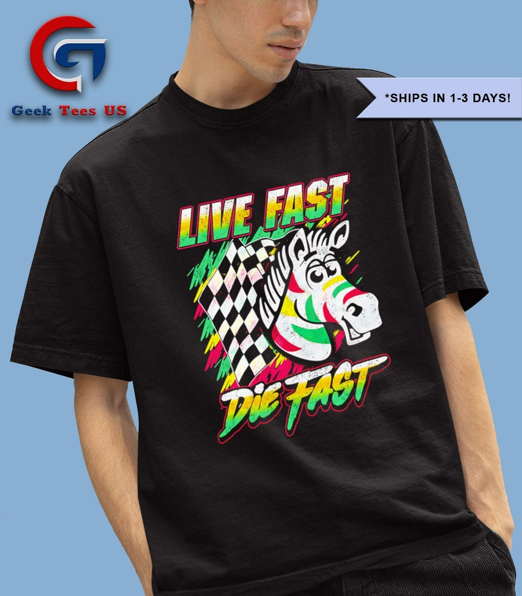 Horse live fast die fast shirt