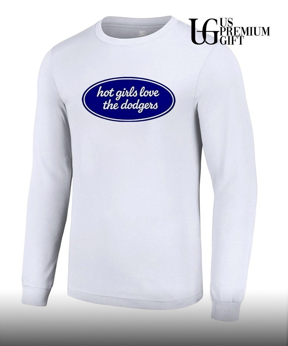 girls love the Dodgers shirt