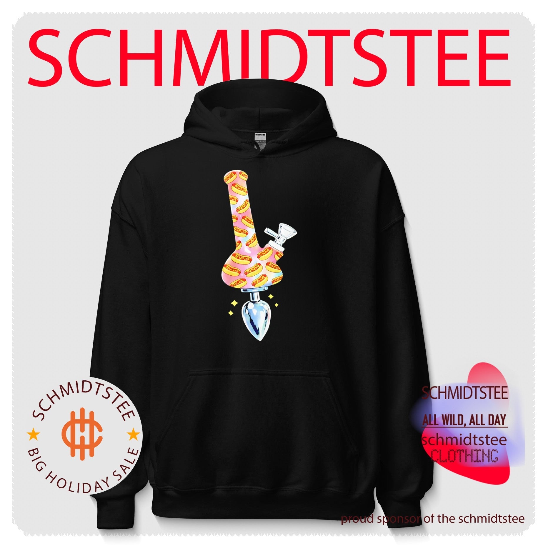 Hotdog Bong Buttplug Shirt