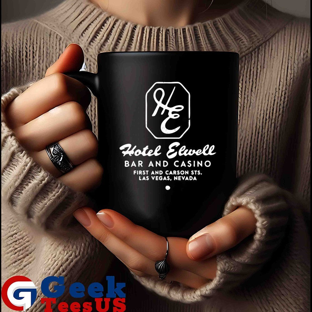 Hotel Elwell Bar and Casino Las Vegas logo shirt