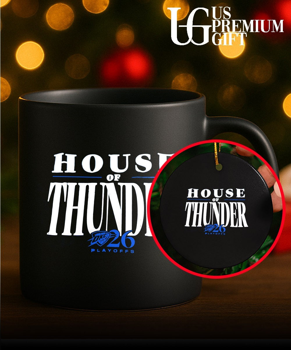 House of Thunder Oklahoma City Thunder 2026 NBA Playoffs shirt