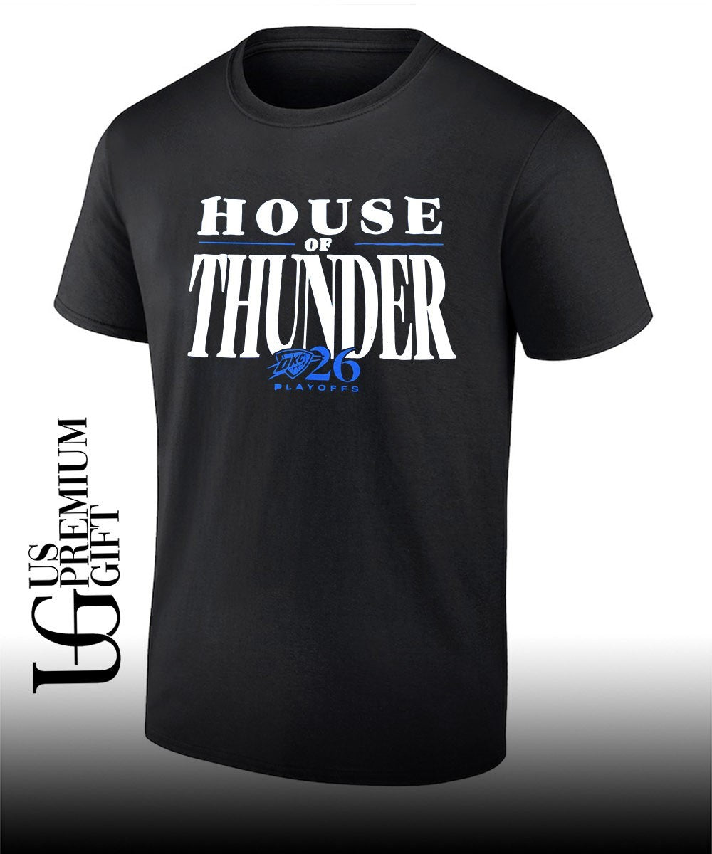 House of Thunder Oklahoma City Thunder 2026 NBA Playoffs shirt
