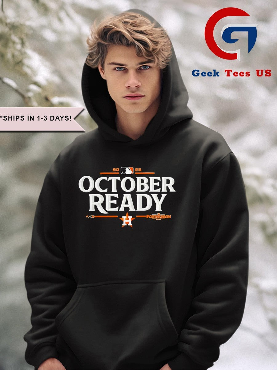Houston Astros 2025 October Ready MLB Postseason shirt