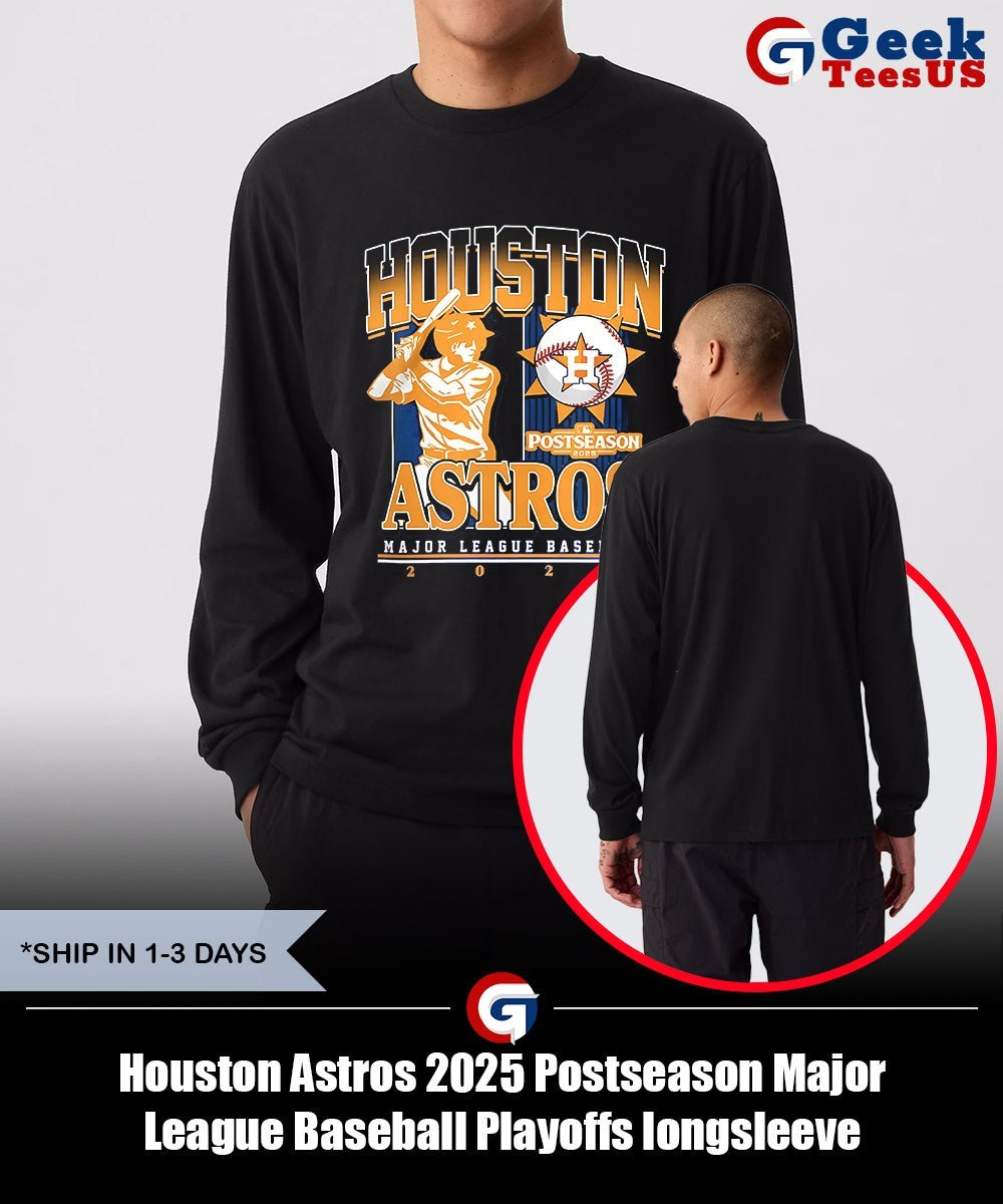Houston Astros 2025 Postseason Major League Baseball Playoffs shirt