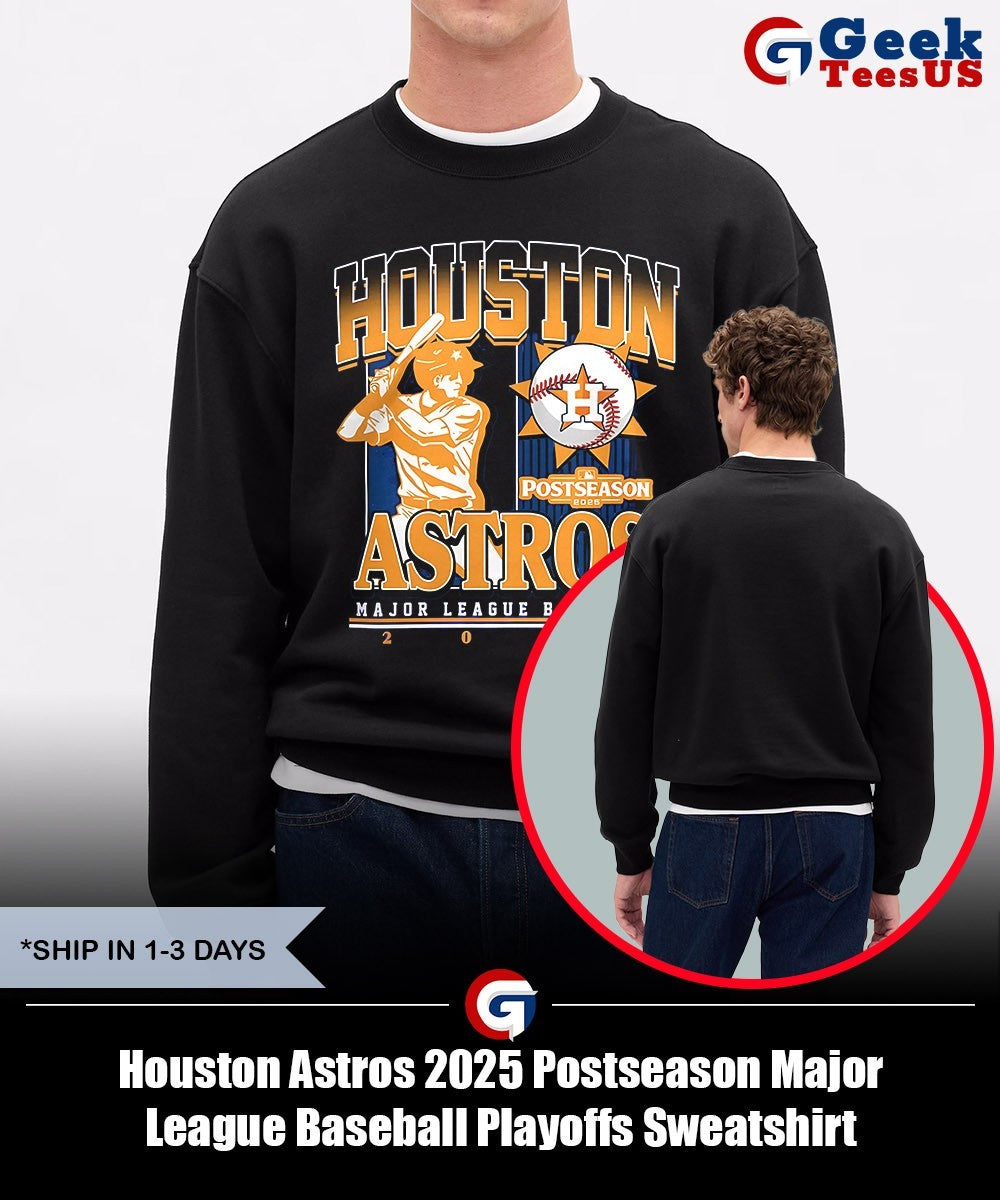 Houston Astros 2025 Postseason Major League Baseball Playoffs shirt