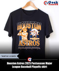 Houston Astros 2025 Postseason Major League Baseball Playoffs shirt