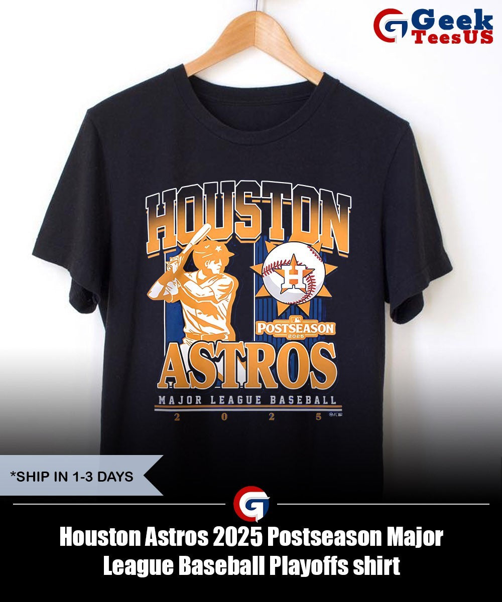 Houston Astros 2025 Postseason Major League Baseball Playoffs shirt