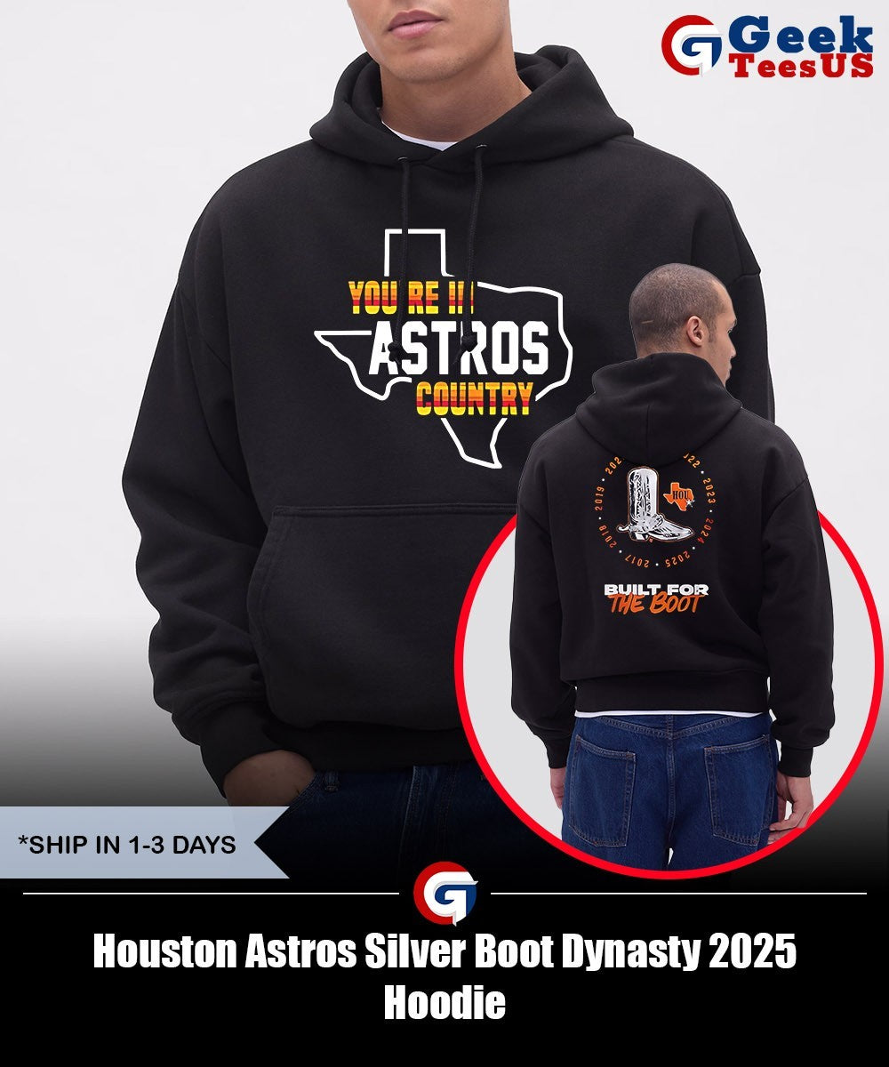 Houston Astros Silver Boot Dynasty 2025 shirt