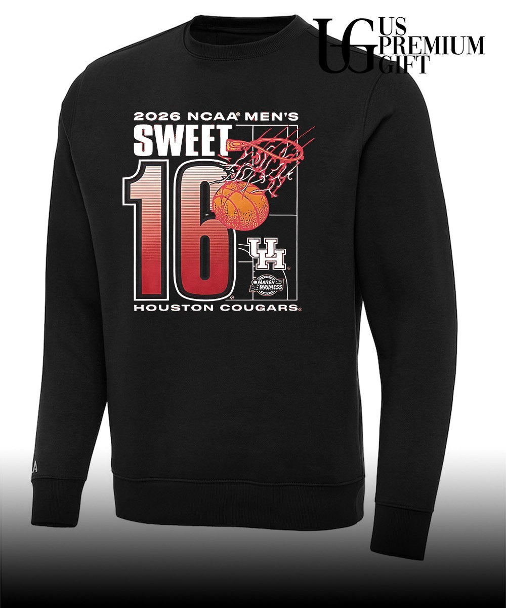 Houston Cougars 2026 NCAA Men’s basketball March Madness Sweet 16 Bound shirt