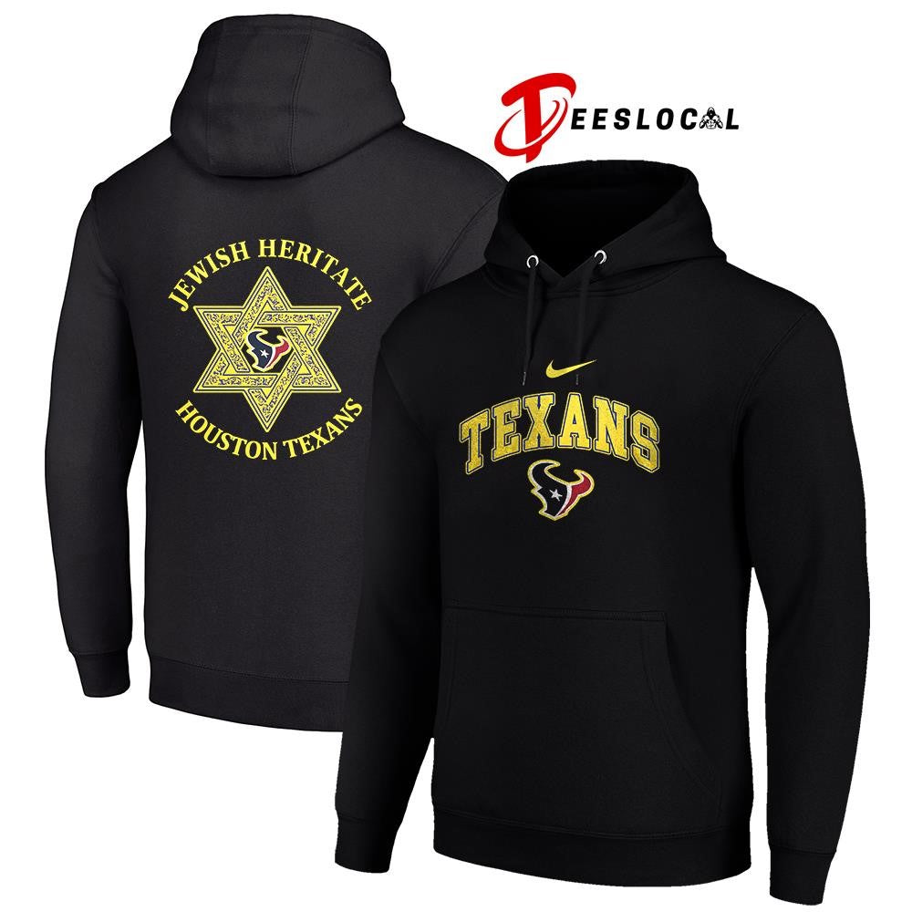 Houston Texans Jewish heritage logo shirt