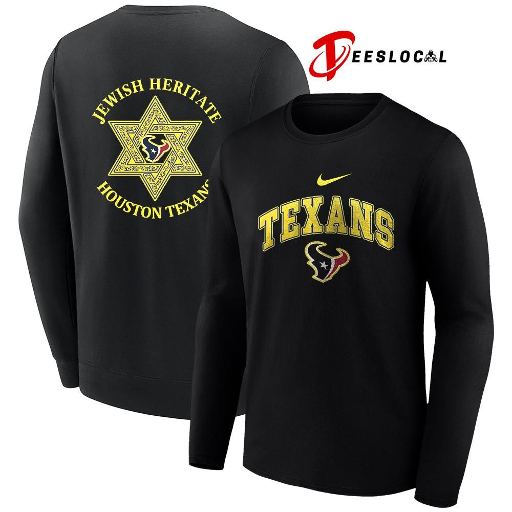 Houston Texans Jewish heritage logo shirt