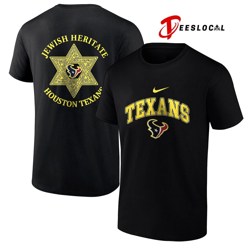 Houston Texans Jewish heritage logo shirt