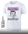 How many grams of protein are in a whiff of my girlfriend’s armpit shirt