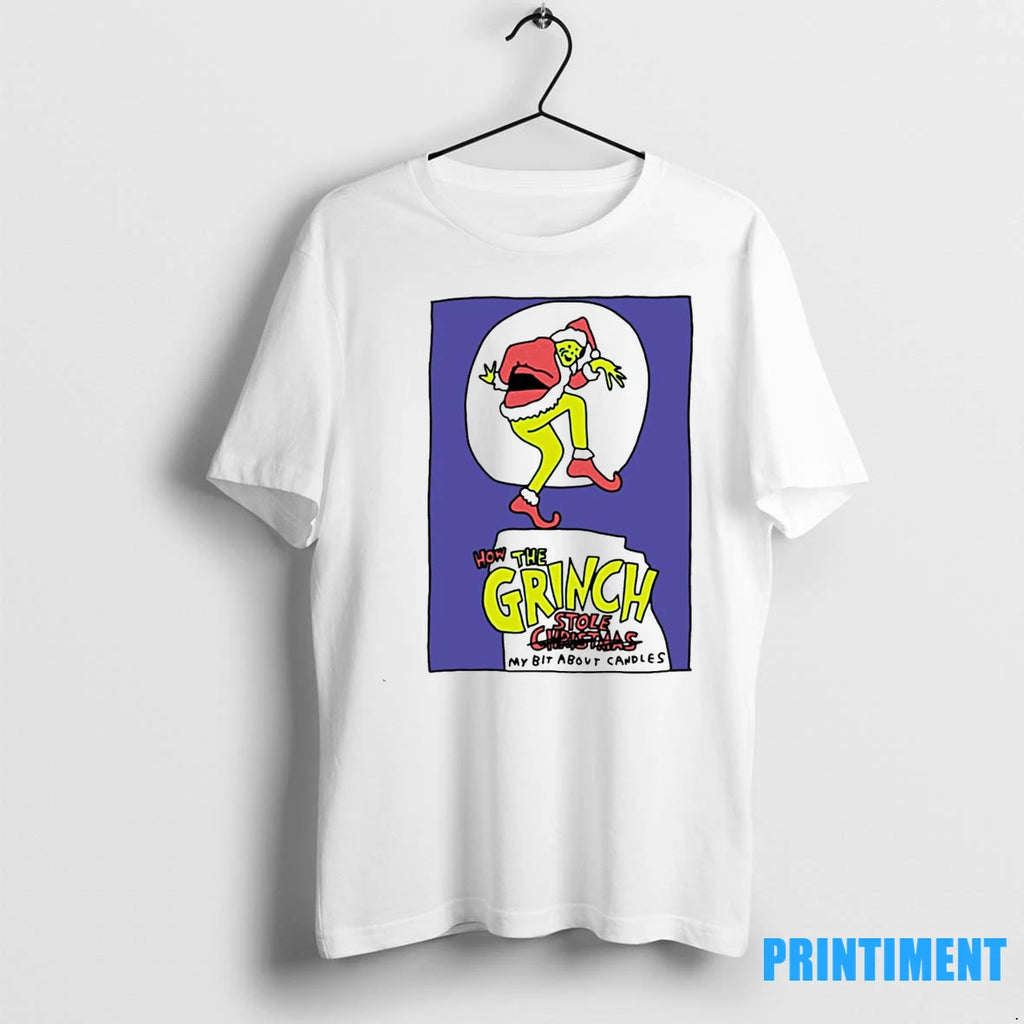 How The Grinch Stole My Bit About Candles Christmas Tshirts Sweater