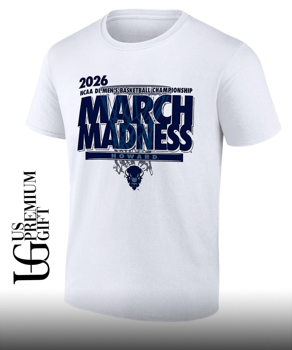 Howard University Bison March Madness NCAA D1 Men’s basketball Championship 2026 shirt