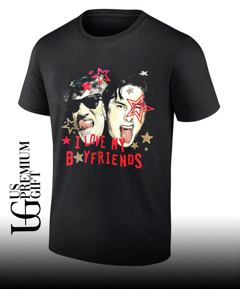 Hudson Williams and Connor Storrie I love my Boyfriends shirt