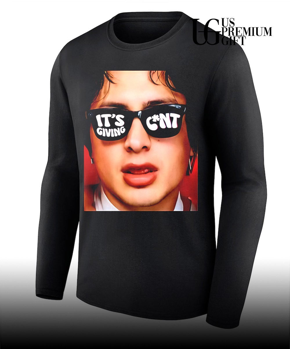 Hudson Williams it’s giving cnt shirt