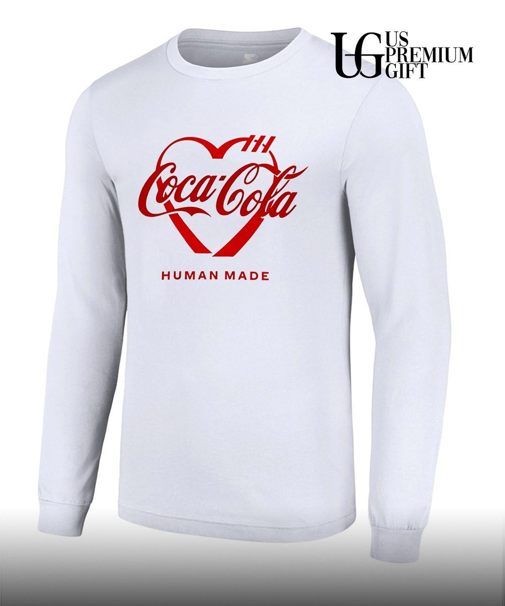 Human Made X Cocacola graphic logo shirt