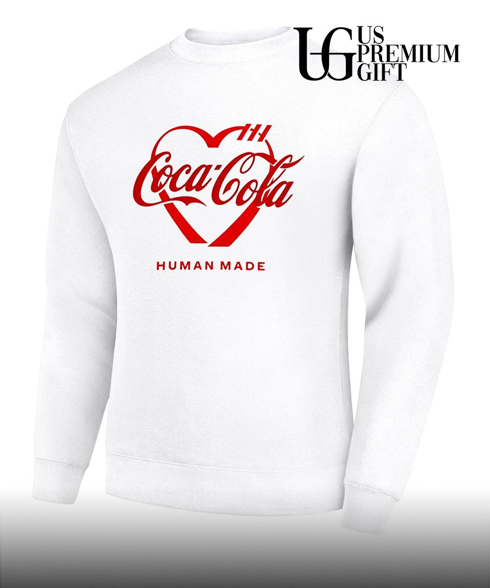 Human Made X Cocacola graphic logo shirt