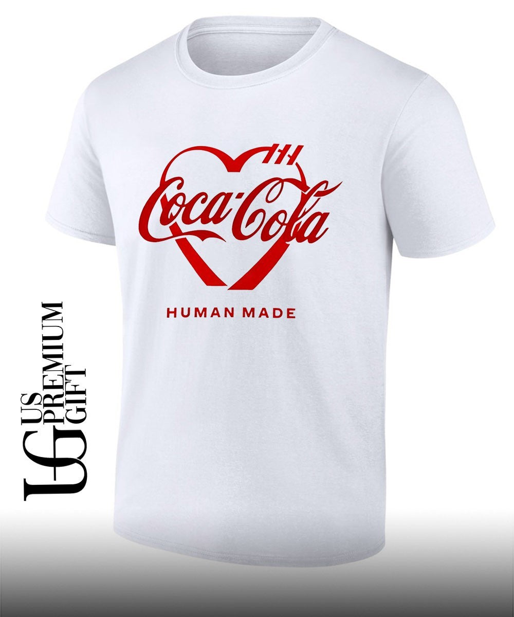 Human Made X Cocacola graphic logo shirt