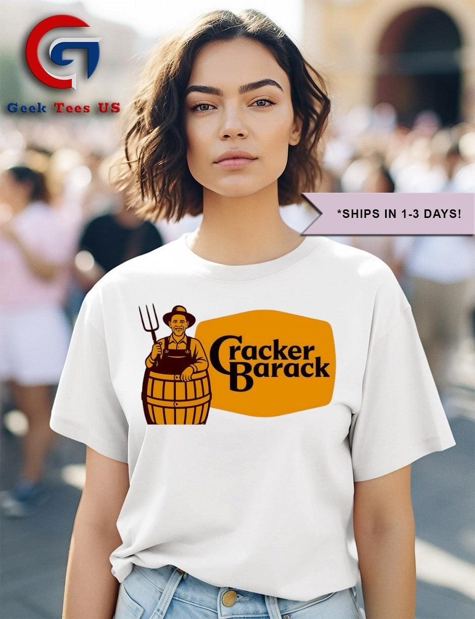 Hunter Biden Cracker Barack old country store parody logo shirt