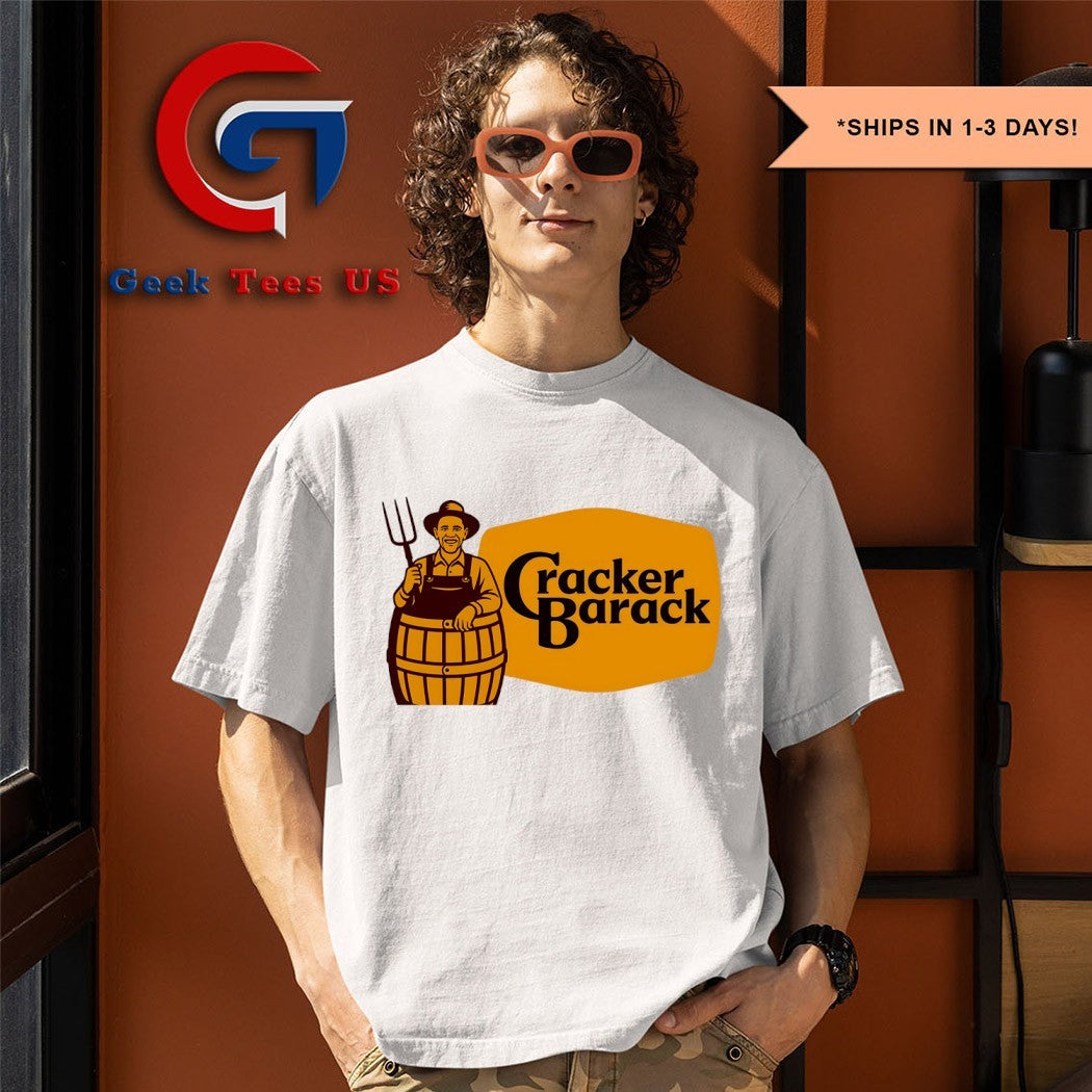 Hunter Biden Cracker Barack old country store parody logo shirt