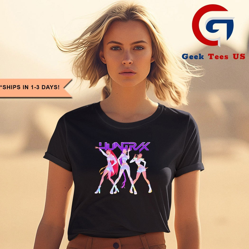 Huntrix Demon Hunters Kpop logo shirt