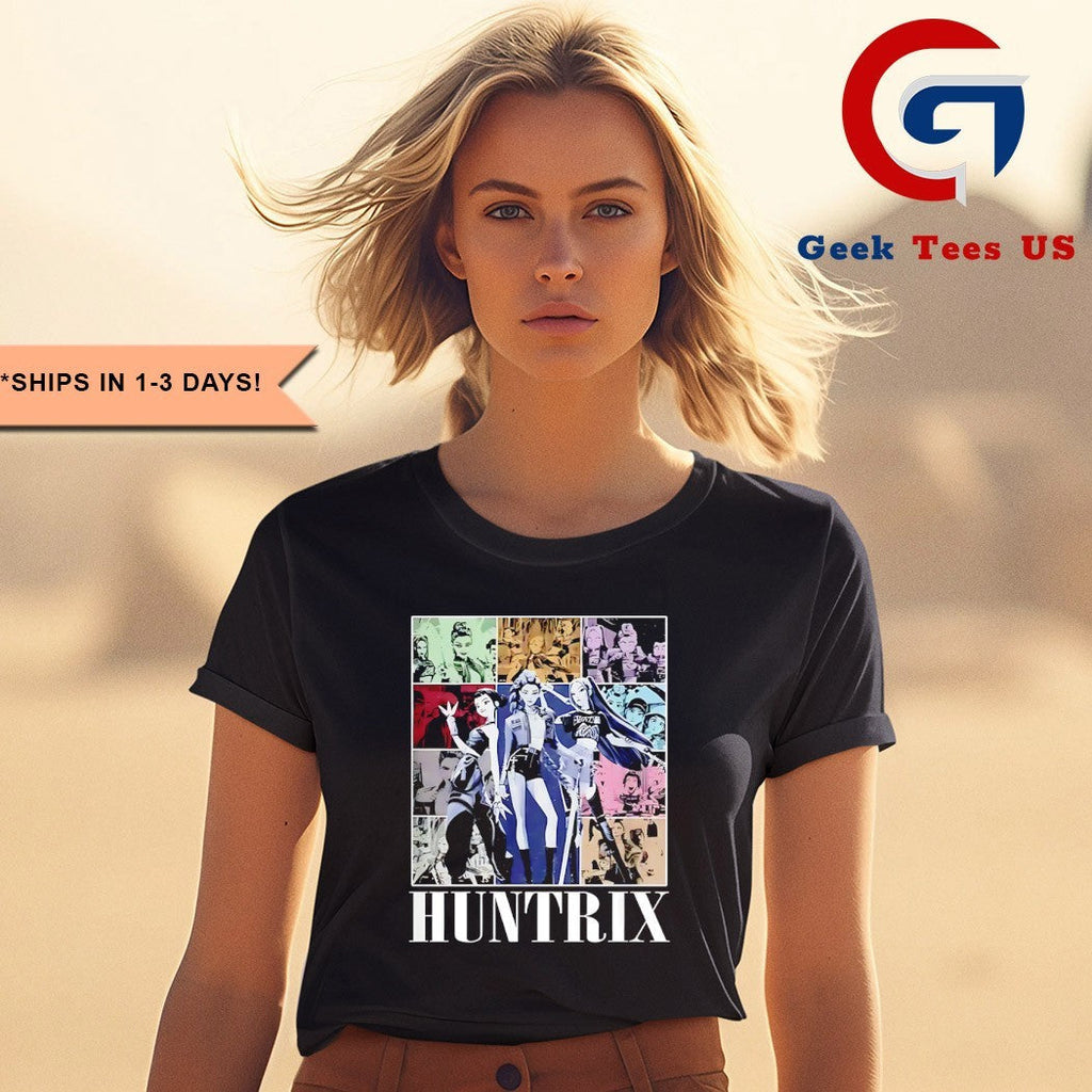 Huntrix Kpop Demon Hunters Korea Eras Tour shirt