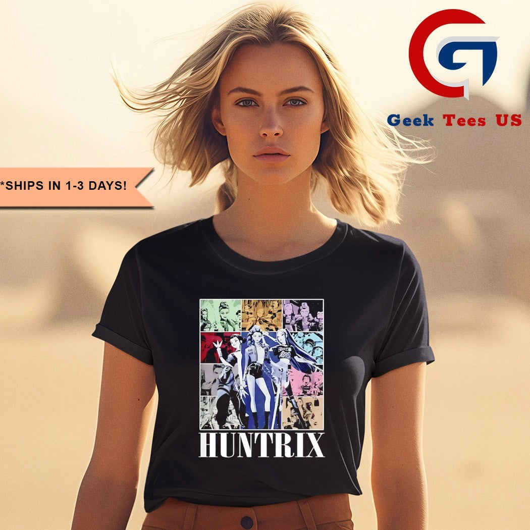 Huntrix Kpop Demon Hunters Korea Eras Tour shirt