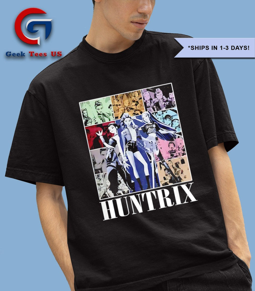 Huntrix Kpop Demon Hunters Korea Eras Tour shirt