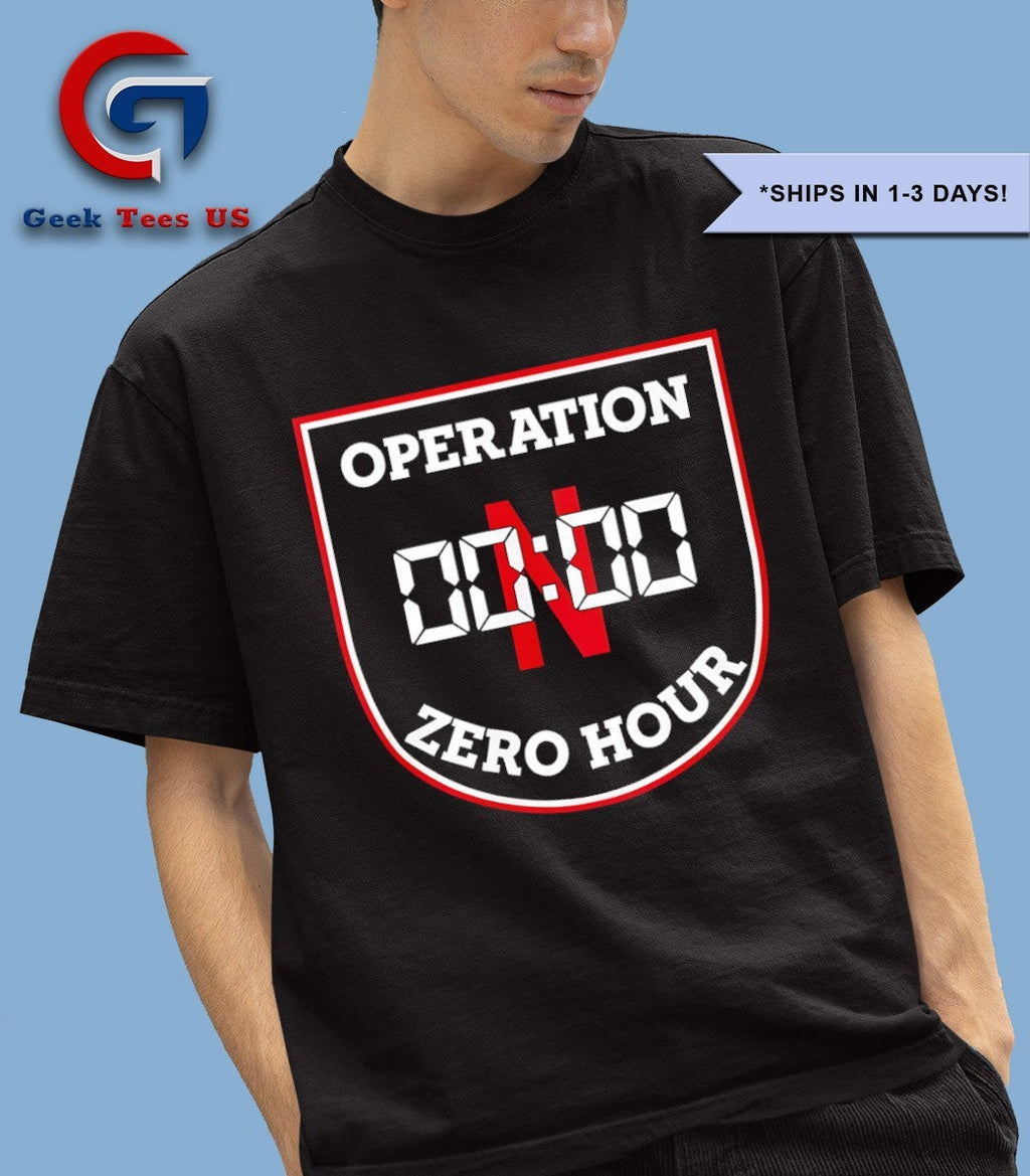 Huskers Operation Zero Hour shirt