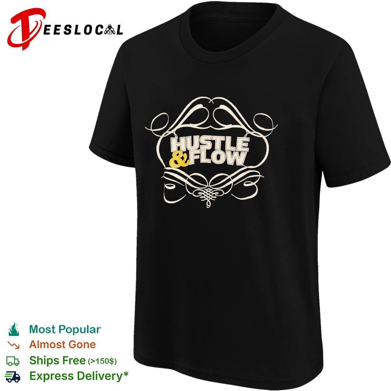 Hustle & Flow inspirational motivational shirt
