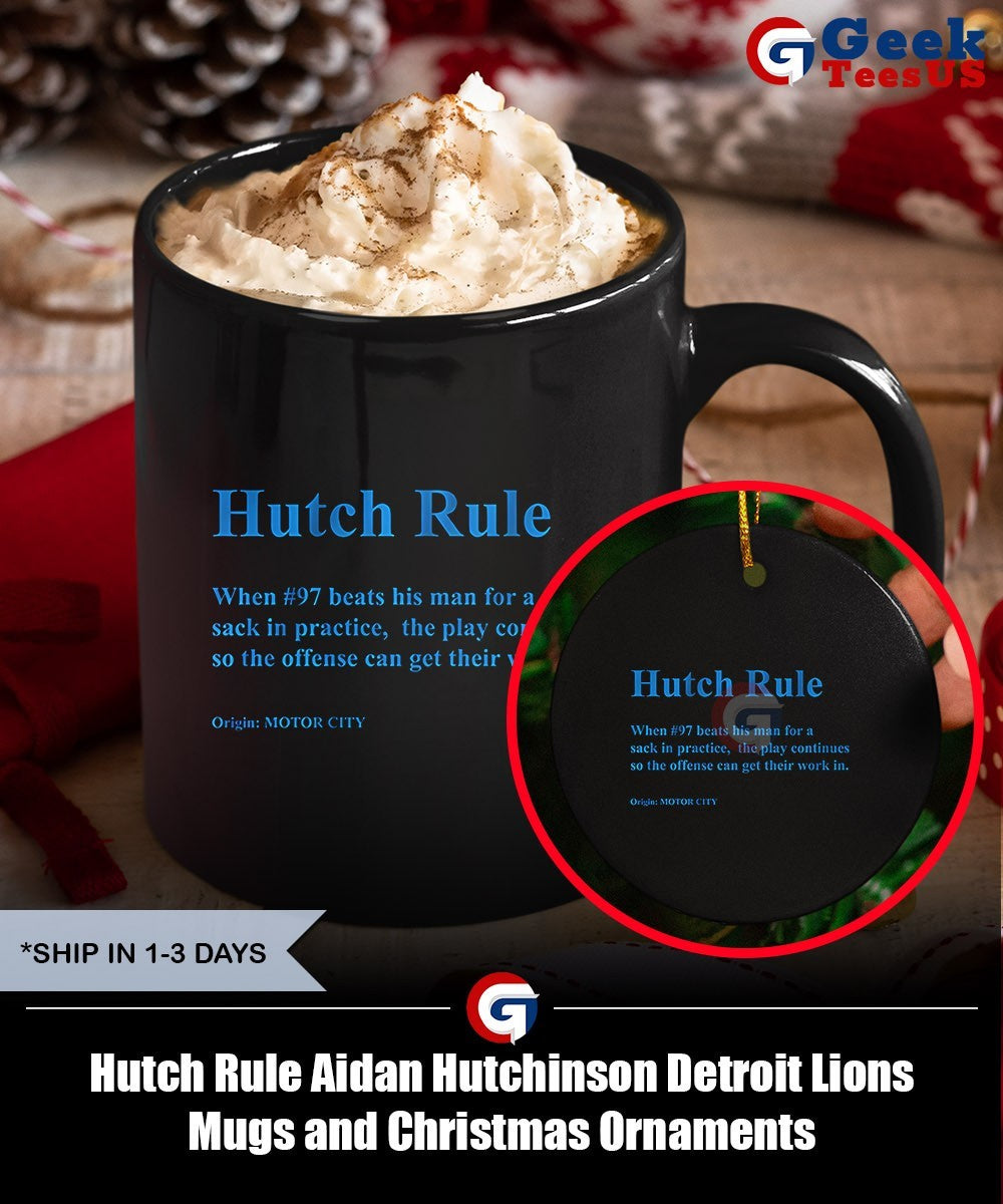 Hutch Rule Aidan Hutchinson Detroit Lions shirt