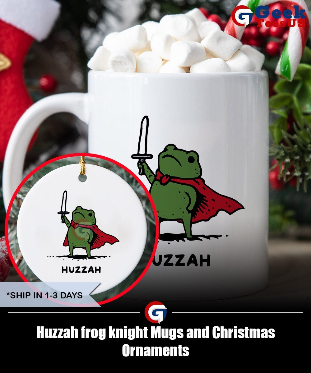 Huzzah frog knight shirt