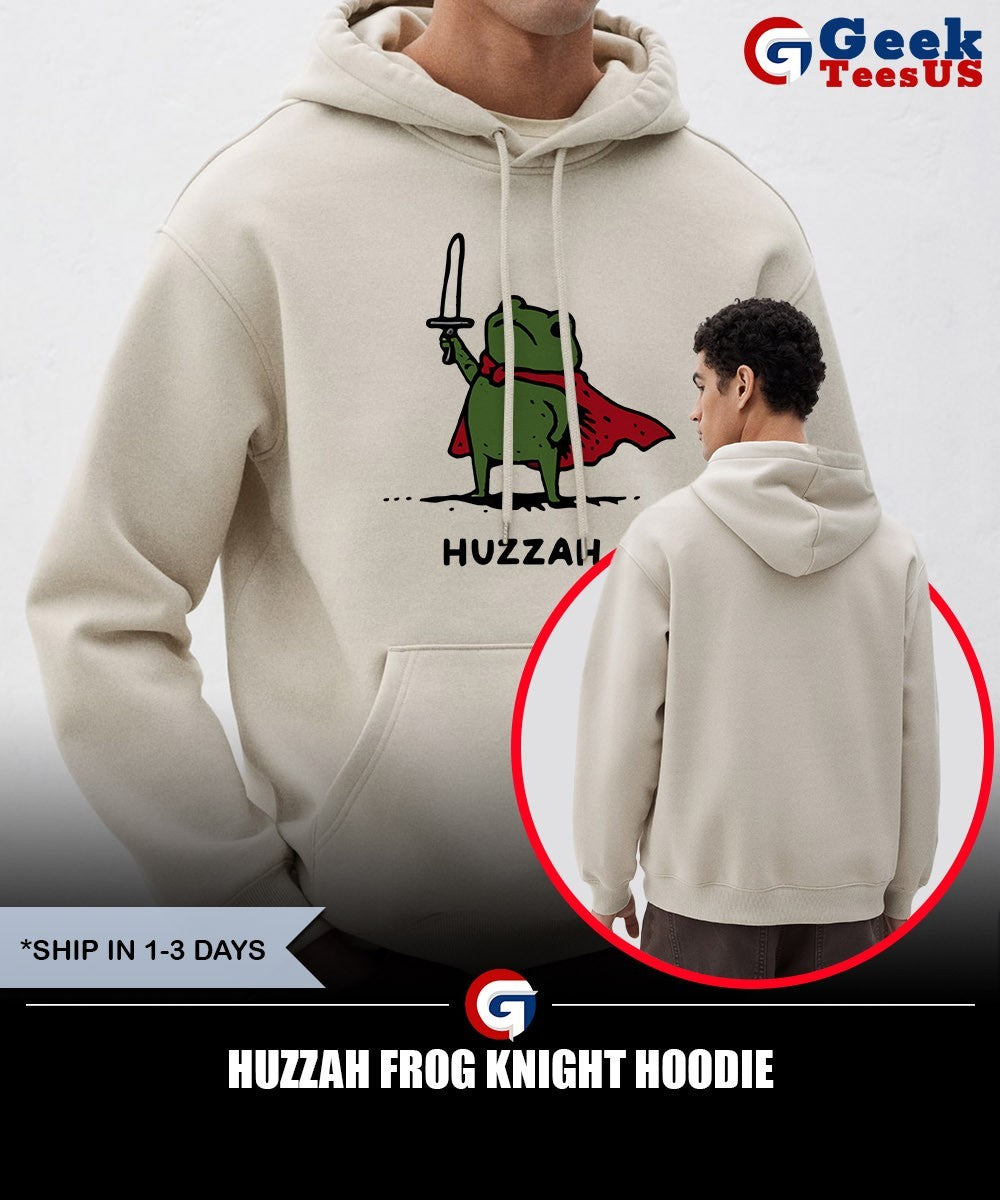 Huzzah frog knight shirt
