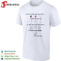 I Hate Everyone Stick Figure shirt