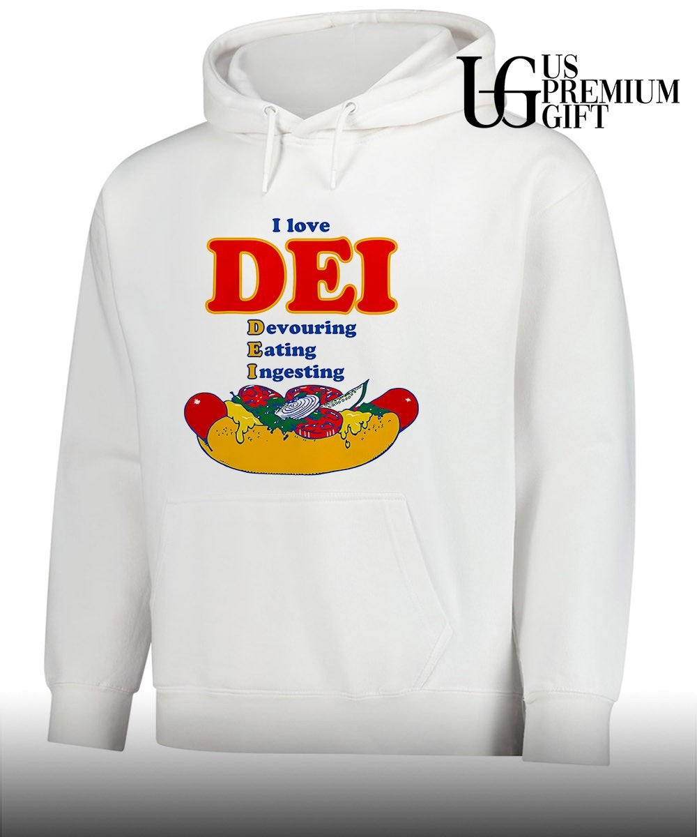 I Love DEI devouring eating ingesting shirt