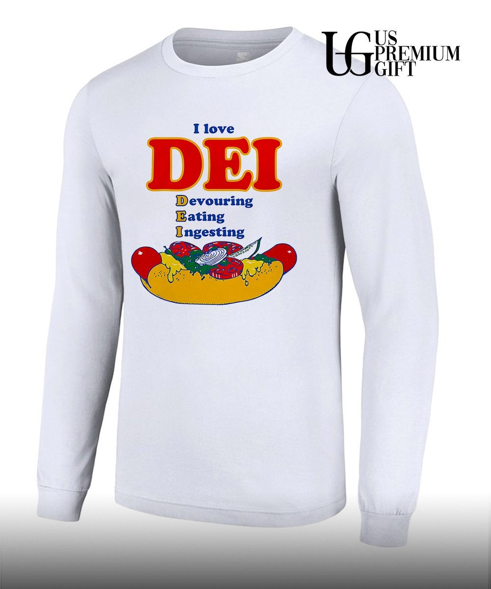 I Love DEI devouring eating ingesting shirt