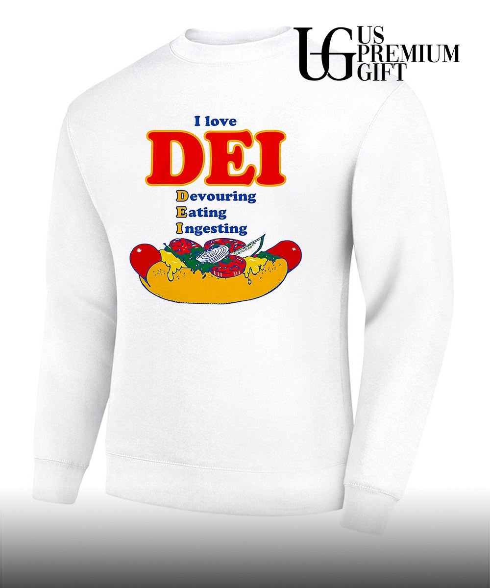 I Love DEI devouring eating ingesting shirt